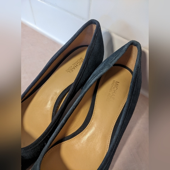 Michael Kors Block Heel Velvet Velour Pump Mary Jane - Picture 2 of 11